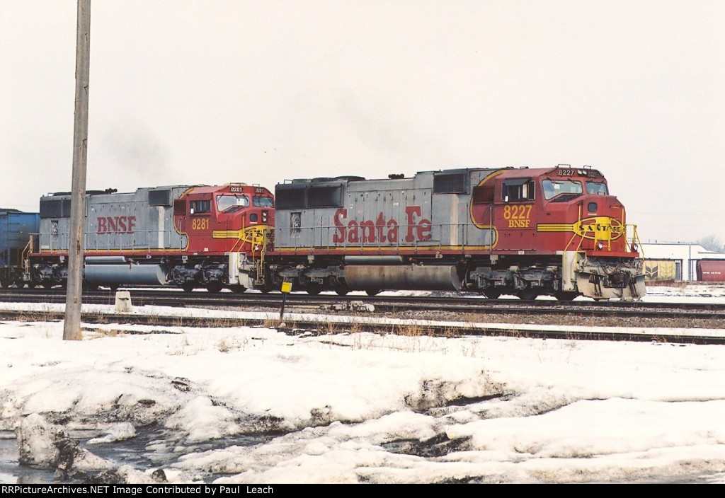 Loaded coal train races east
